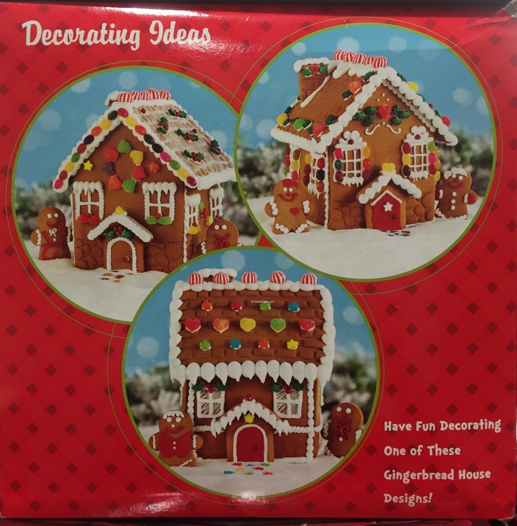 Create-a-Treat Gingerbread House Kit Side Panel