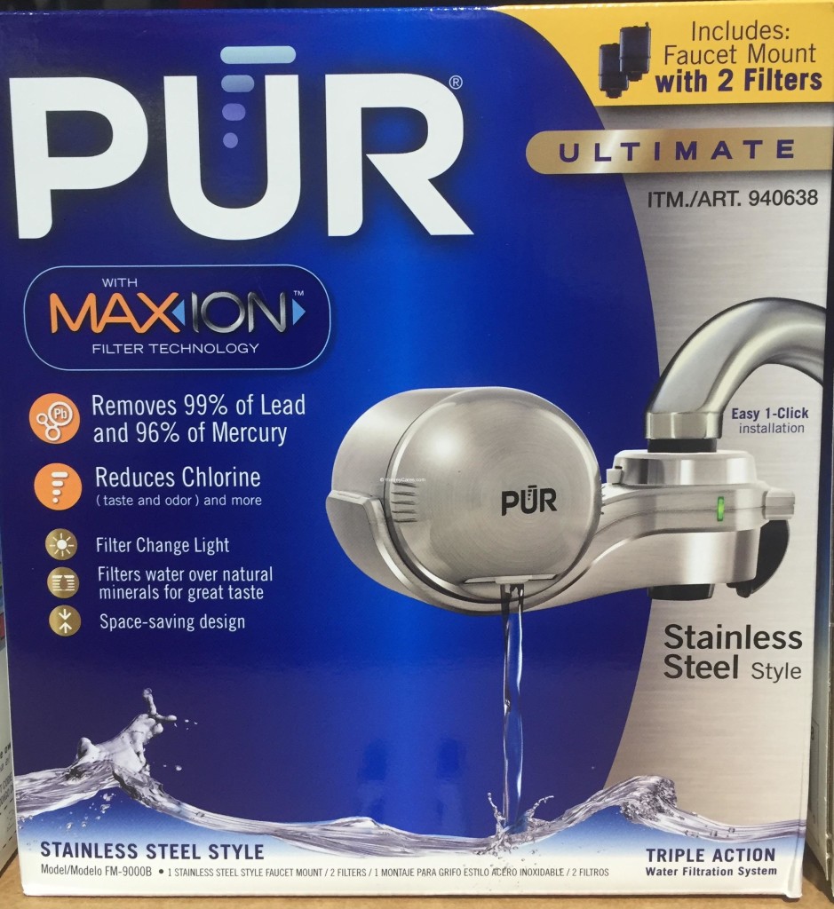 PUR MaxION Faucet Mount Water Filter