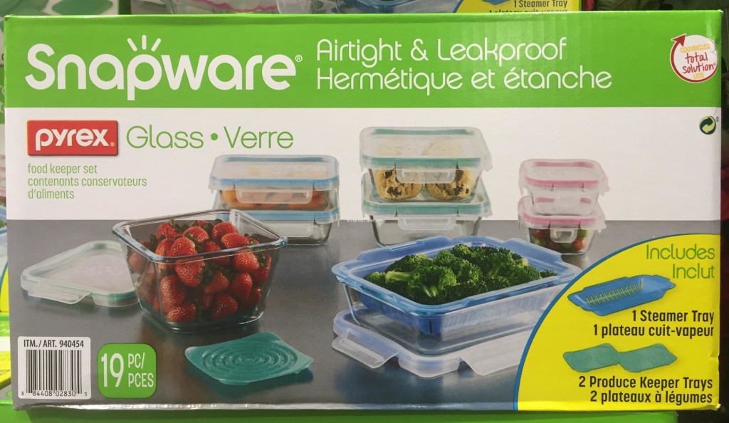Snapware Pyrex Glass Food Storage Set