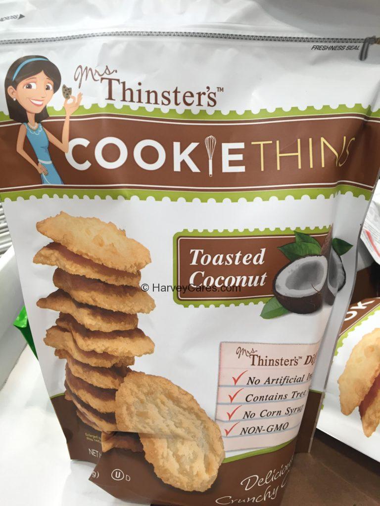 Mrs. Thinster's Toasted Coconut Cookie Thins