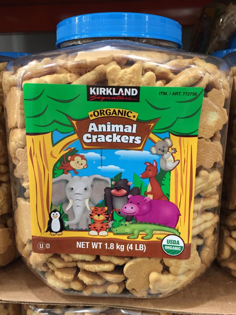 Kirkland Organic Animal Crackers Harvey Costco